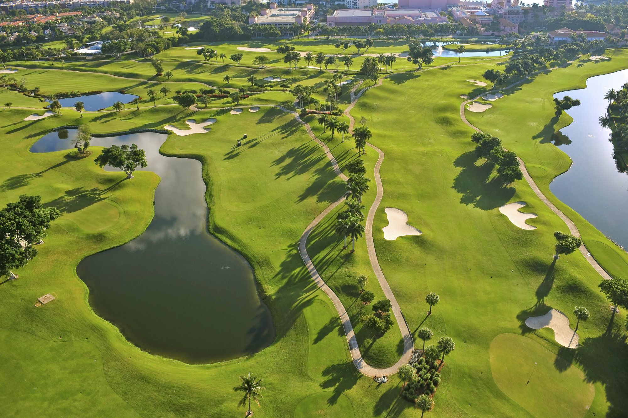 aerial view of the Bonaventure Golf Club
