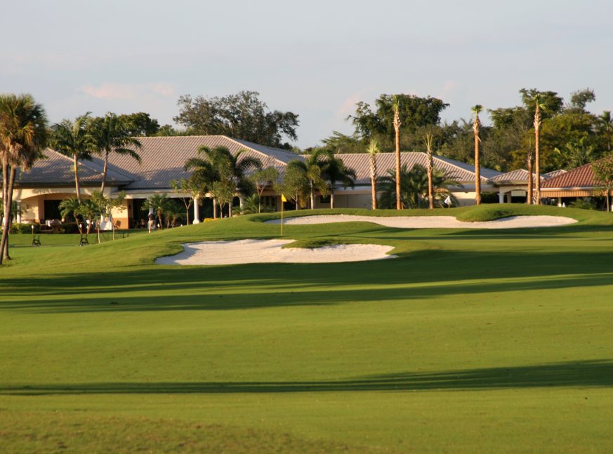 on the golf course there are many clubhouse - Pembroke Lakes