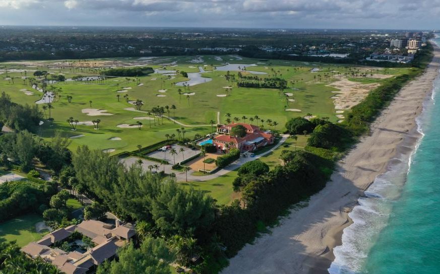 top view of the Seminole Golf Club
