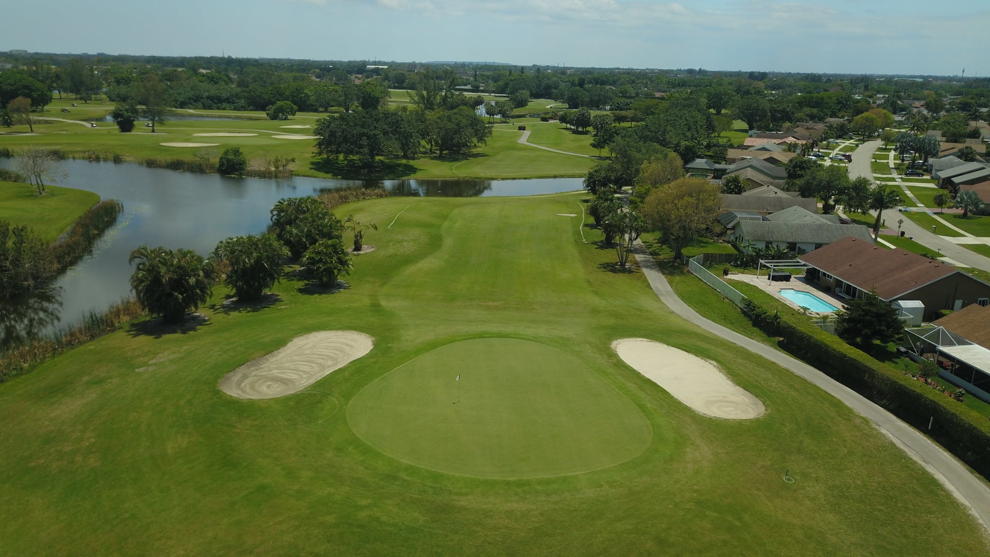 aerial view of the Southwinds Golf Course