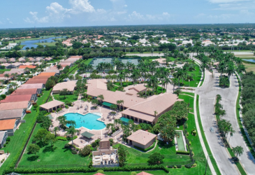aerial view of the Links at Boynton Beach