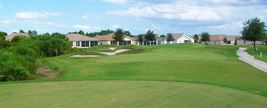On the golf course, there are numerous clubhouses - Kings Gate Golf Club