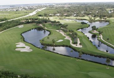 aerial view of the American Golf Club at Vero Beach