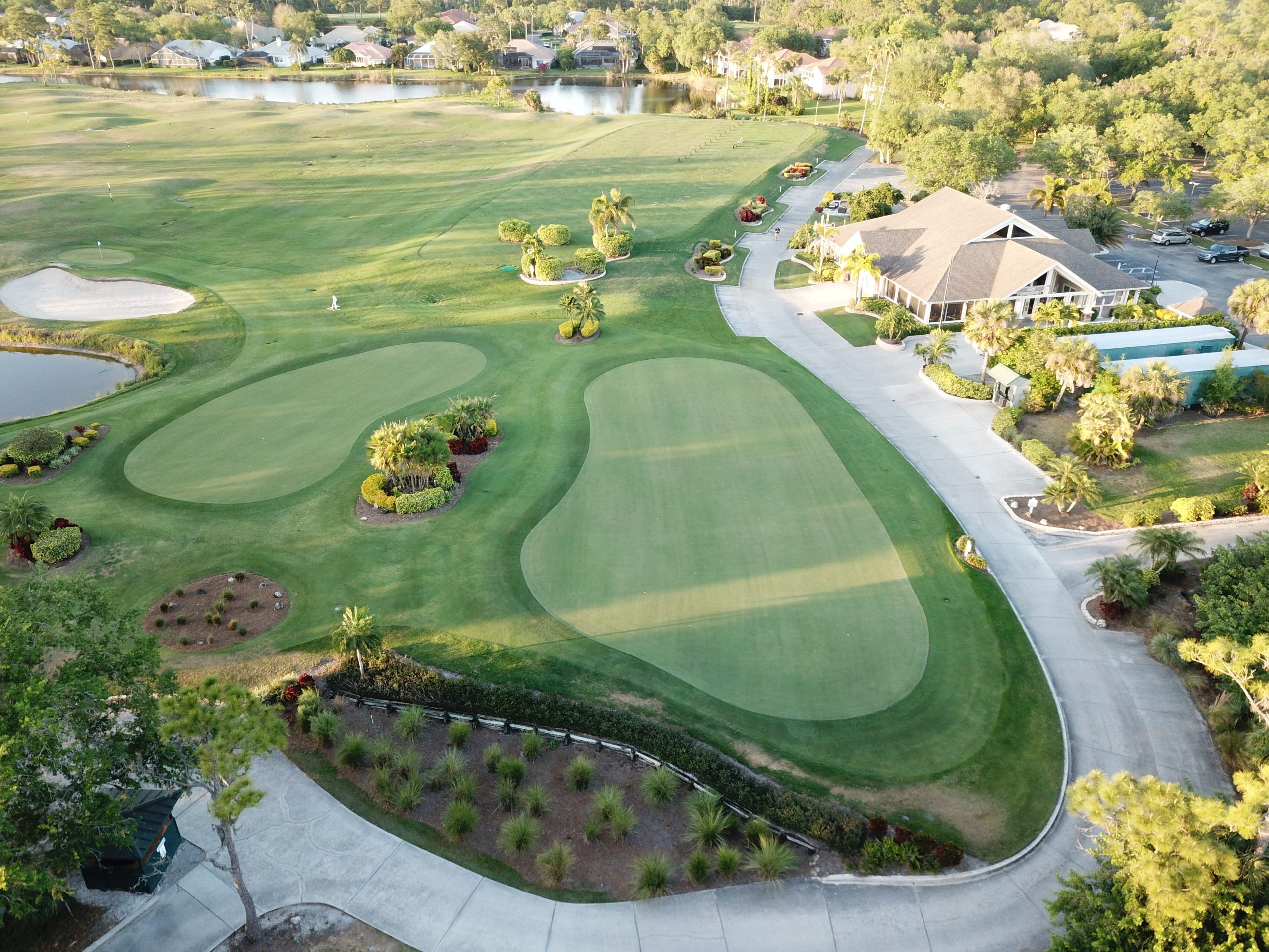 aerial view of the Riverwood Golf Club Golf Course