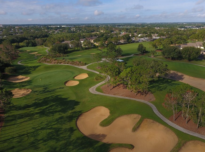 aerial view of the golf course - Southern Dunes Golf and Country Club