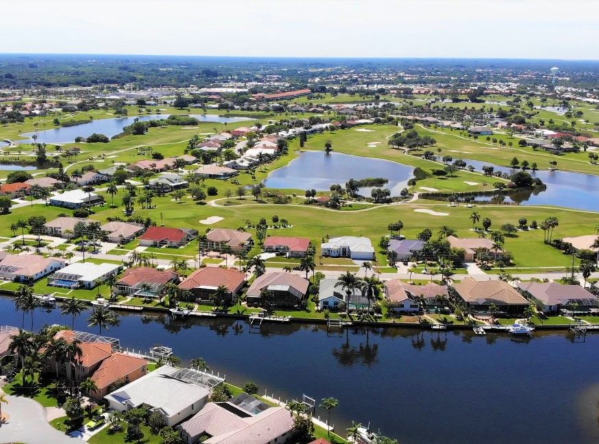 lot of homes on the - Twin Isles Country Club
