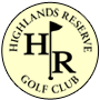 Highlands Reserve Golf Club Logo
