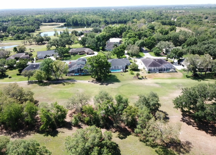 aerial view of the Grenelefe Golf and Tennis Resort