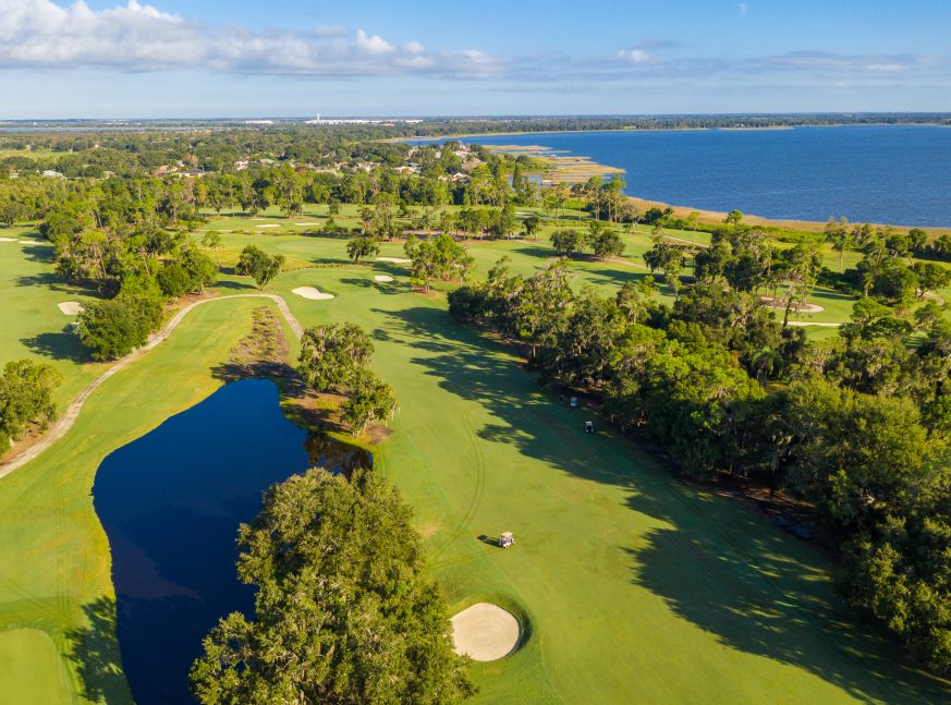 aerial view of the Country Club of Winter Haven