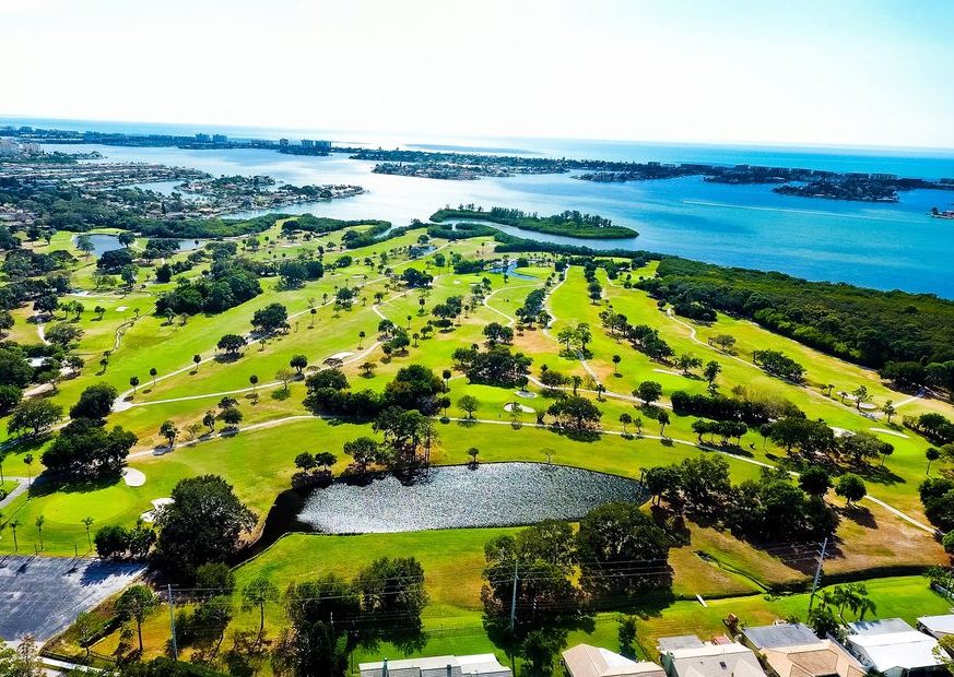 breath breaking view of the Tides Golf Course