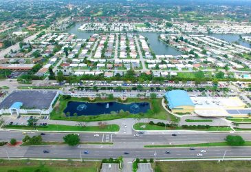 above view of the Tamarac Lakes South