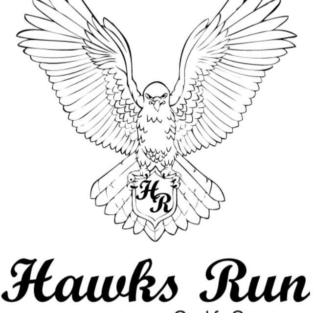 Hawks Run Golf Course Logo