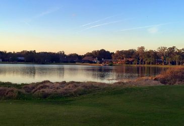 There are homes and lake on the golf course - Walden Lake Golf and Country Club