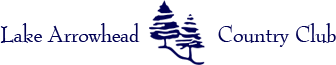 Lake Arrowhead Country Club company Logo