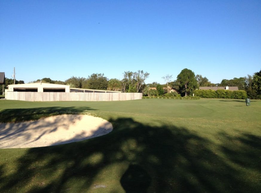 there are many trees on the golf course - wekiva golf club fl