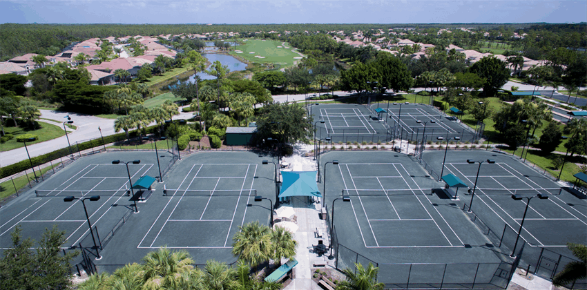 Tennis Court - Colonial Country Club
