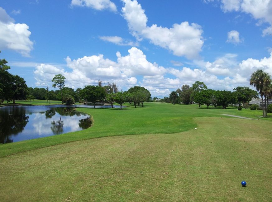 Lake in golf course - Myerlee Country Club