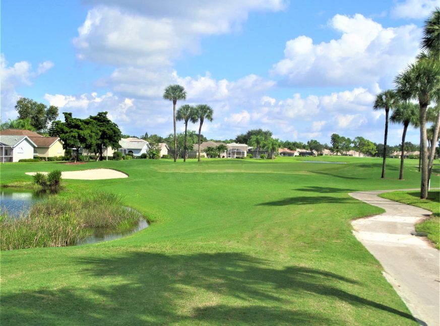 Golf course with homes - Villages of Country Creek Golf Course
