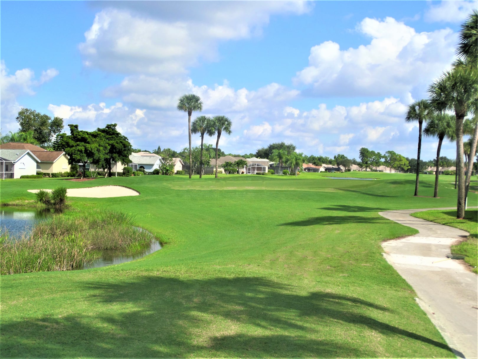 Golf course with homes - Villages of Country Creek Golf Course