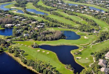 Top view of Pelicans Nest Golf Club