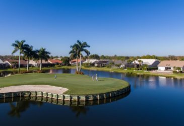 Golf course and lake with homes - Olde Hickory Golf and Country Club