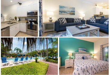 Golf Home - Stylish 3BR, 2BA condo in Beach Style atmosphere