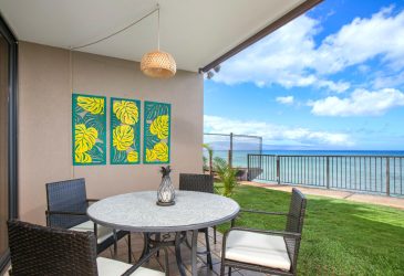 Golf Home - K B M Resorts: Hale Ono Loa HOL-121, Ocean View Remodeled 2 Bedrooms, Prime Location, Includes Rental Car!